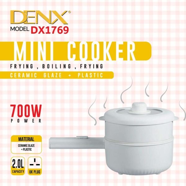 ⁦• Mini Cooker DX1769⁩ - الصورة ⁦2⁩