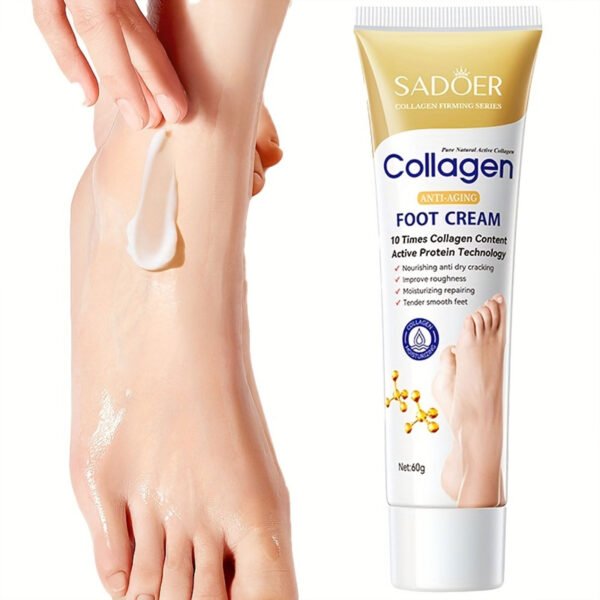 ⁦Moisturizing Foot Cream + Moisturizing Foot Socks Gift Set⁩ - الصورة ⁦6⁩