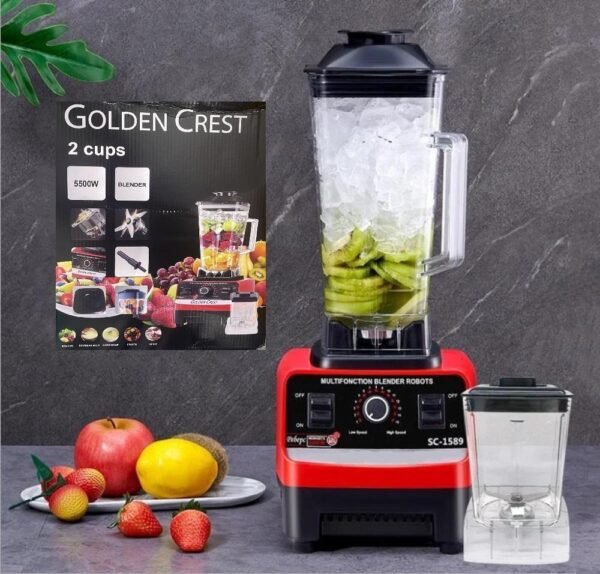 ⁦عرض ثلاث حبات Gold Crest Blender GC-9880⁩ - الصورة ⁦2⁩
