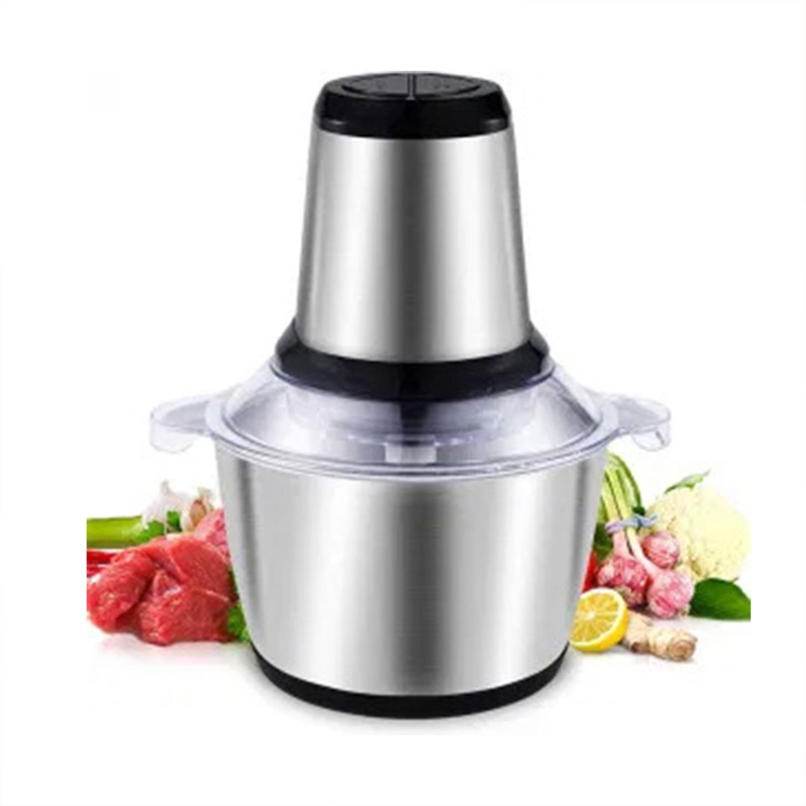 عرض مفرمة اللحوم المتينة 3 لتر+ اداه ازالة النواه من الفاكهة + الخلاط الألماني الأصلي مع مطحنة بضمان 6 شهور - الصورة 4