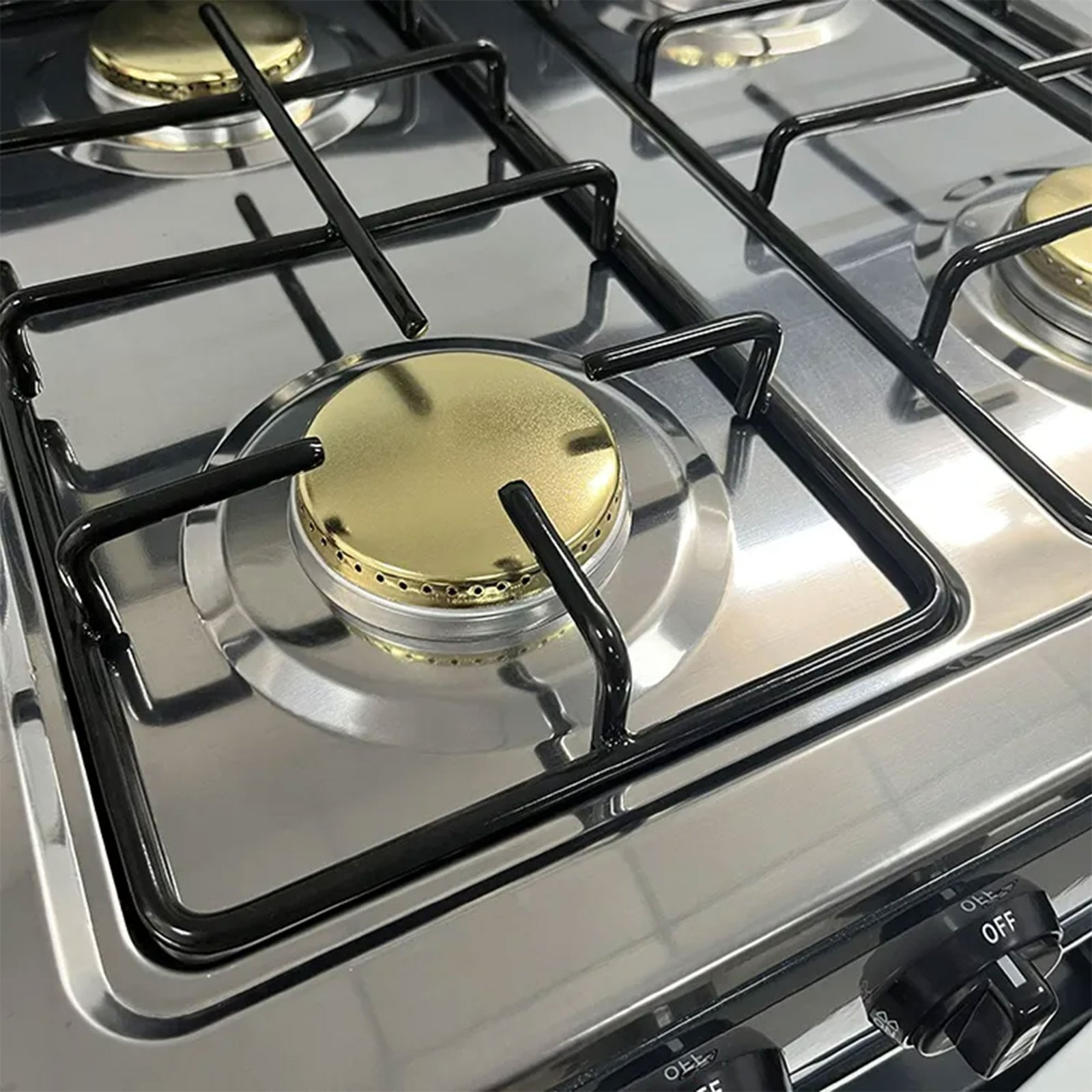 • موقد غاز 4 عين مع أستاند الموقد متعدد ألاستخدام بضمان عامين - الصورة 5