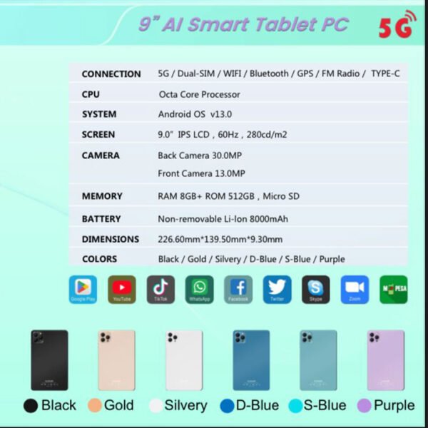 • تابلت SU15 PRO + مجموعة هدايا (ضمان 6 شهور)