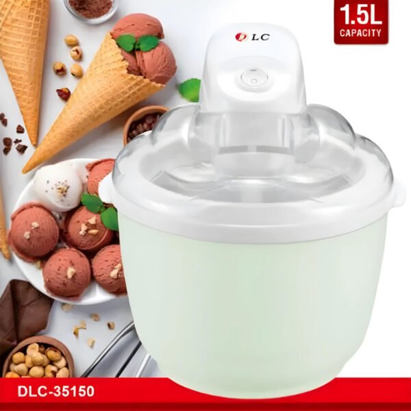 ⁦Ice cream maker with 500ml fast freezing bowl with two years warranty⁩ - الصورة ⁦2⁩