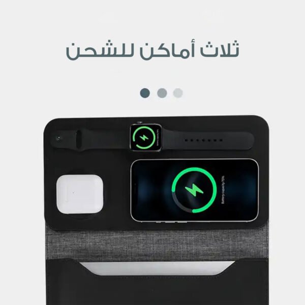 ⁦• حافظة لاب   +شاحن لاسلكي⁩ - الصورة ⁦4⁩