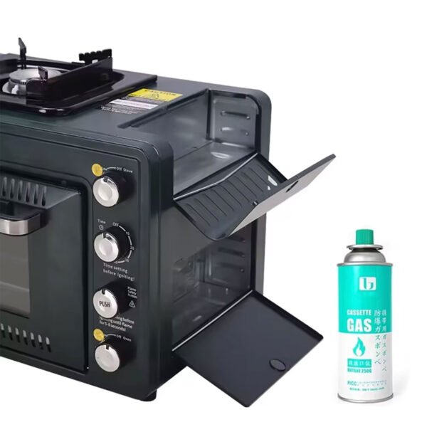 ⁦Portable 2-in-1 Home and Outdoor Camping Oven⁩ - الصورة ⁦2⁩
