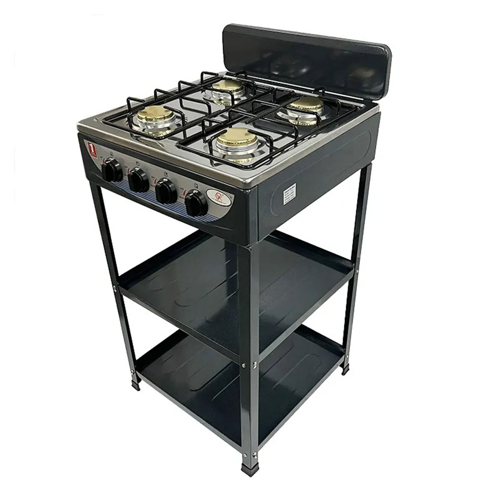 • موقد غاز 4 عين مع أستاند الموقد متعدد ألاستخدام بضمان عامين - الصورة 6