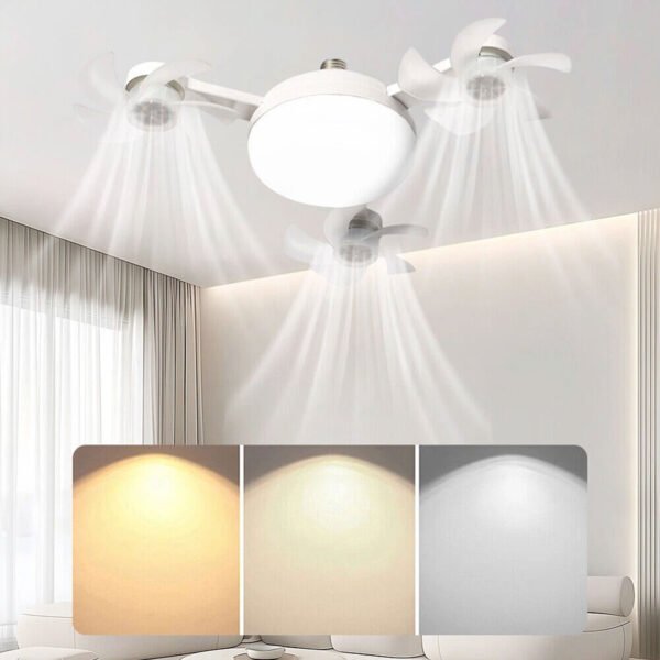 ⁦Smart Drone Fan with Multiple Lights⁩ - الصورة ⁦3⁩