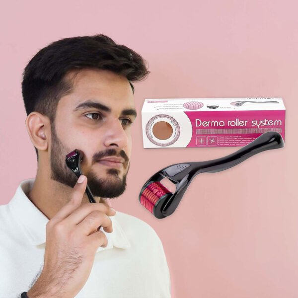 ⁦عرض حبتين زيت نمو اللحية+ ديرما رولر هدية⁩ - الصورة ⁦2⁩